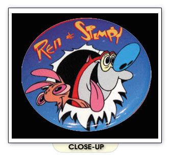 REN AND STIMPY LOGO CIRCLE vintage animation hip SHIRT