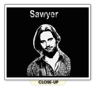 LOST SAWYER drama television tv cult action BW SHIRT