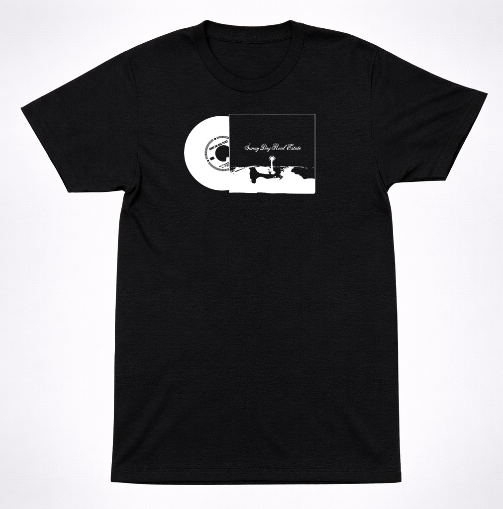 SDRE Sunny Day Real Estate Vinyl Album record Emo Music Band Retro T-Shirt 1990s