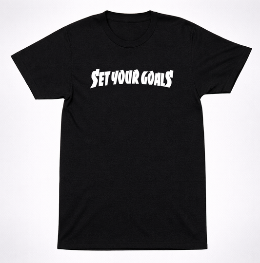 Set Your Goals Logo T-Shirt – Classic Pop Punk Hardcore Band Tee Black