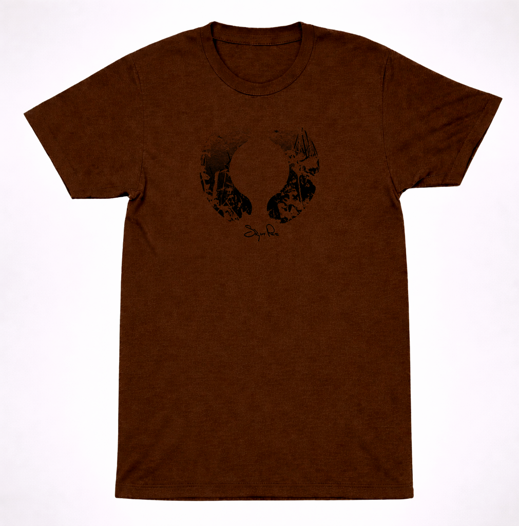 Sigur Rós BOOM Abstract Circle Symbol Minimal Post Rock T-Shirt Earth Tone