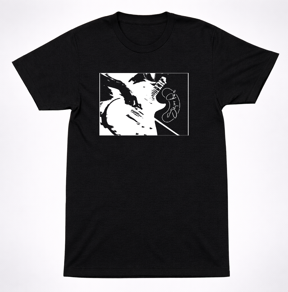 Sigur Rós Guitar Violin Bow Indie emo T-Shirt Post-Rock Ambient Graphic Tee