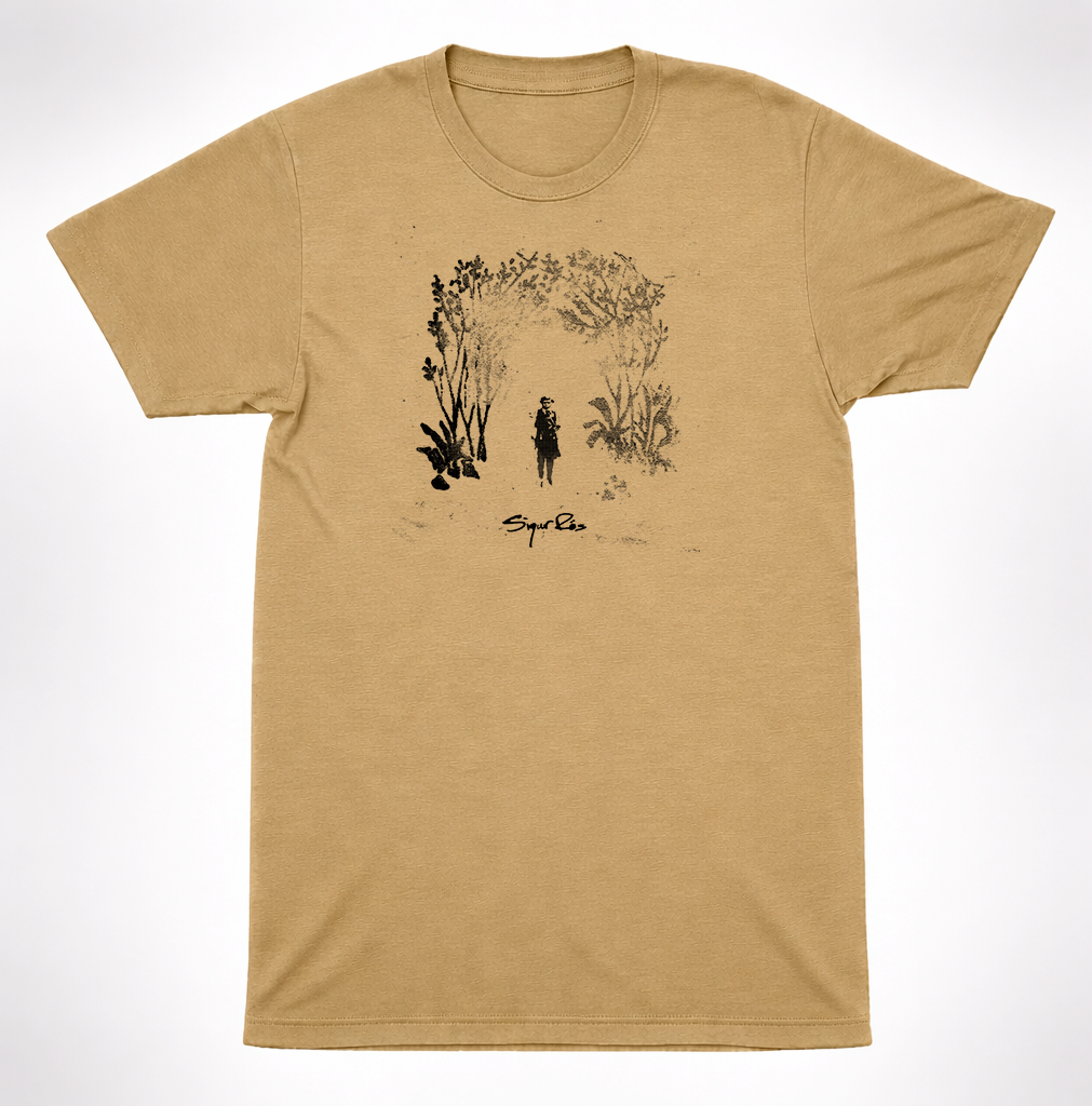 Sigur Rós BOY IN GARDEN Symbol Minimal Post Rock T-Shirt Earth Tone