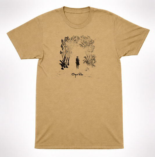Sigur Rós BOY IN GARDEN Symbol Minimal Post Rock T-Shirt Earth Tone