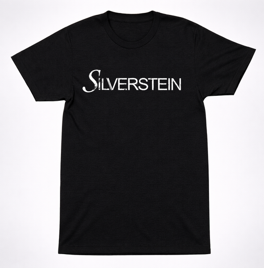 Silverstein Logo T-Shirt – Post Hardcore Emo Scene Band Tee Black