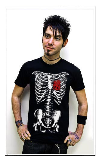 SKELETON AND HEART donnie darko emo hipster B2C SHIRT