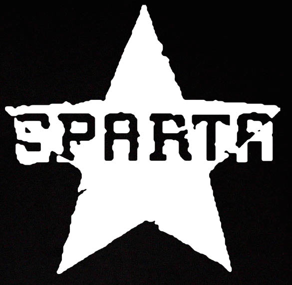 SPARTA STAR indie at the drive in band rock BW SHIRT