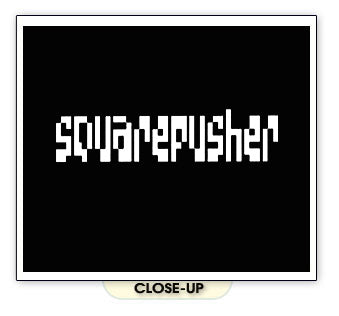 SQUAREPUSHER TEXT electronic techno dj dance BW SHIRT