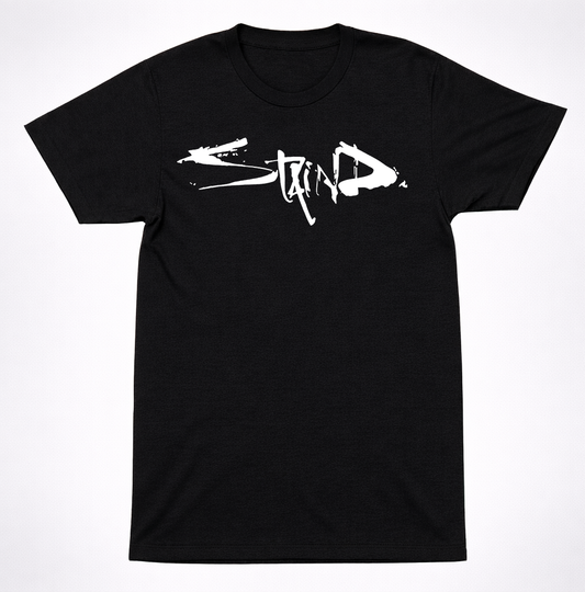 Staind Scratch Logo T-Shirt Alternative Metal Post-Grunge Rock Band Black Tee