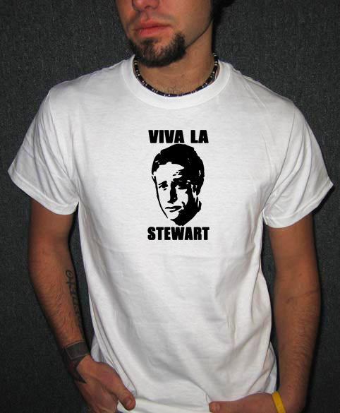 VIVA LA STEWART daily show tv comedian news WB SHIRT