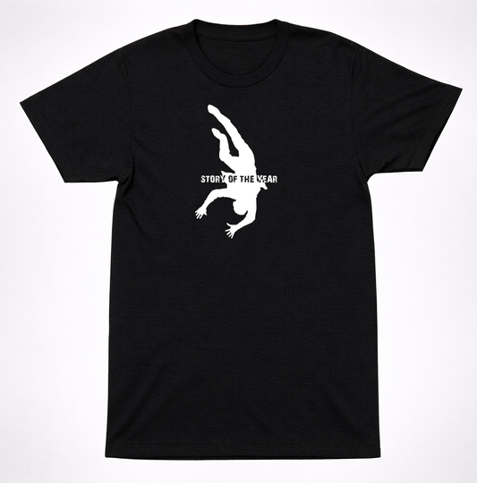 Story of the Year Guy Falling Logo T-Shirt Post Hardcore Emo Metalcore Band Tee