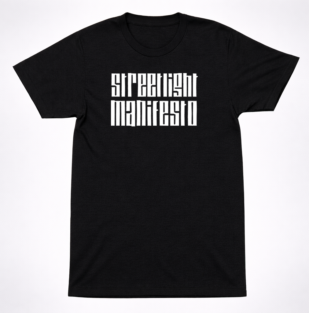 Streetlight Manifesto Logo T-Shirt – Ska Punk Brass Anthem Band Tee Black