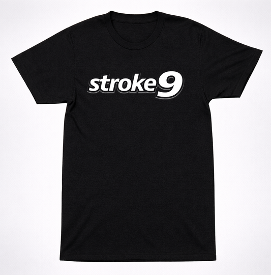 Stroke 9 Logo T-Shirt 90s Alternative Rock Band Vintage Radio Music Tee