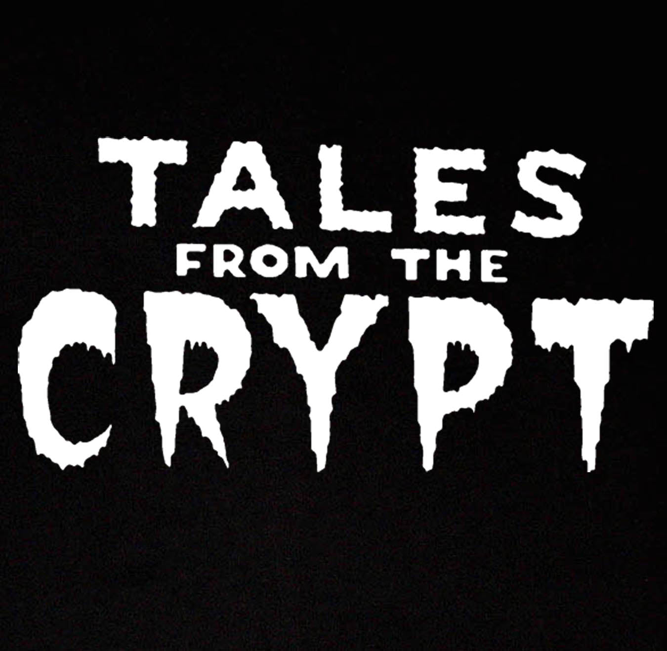 TALES FROM THE CRYPT horror show zombie ghost BW SHIRT