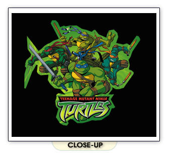 TMNT animation ninja turtle vintage cartoon GT SHIRT