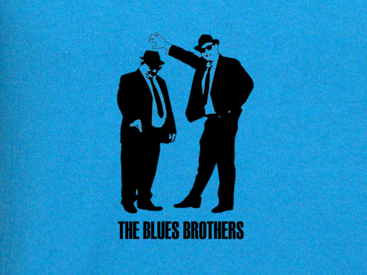 BLUES BROTHERS retro vintage movie comedy LBB SHIRT