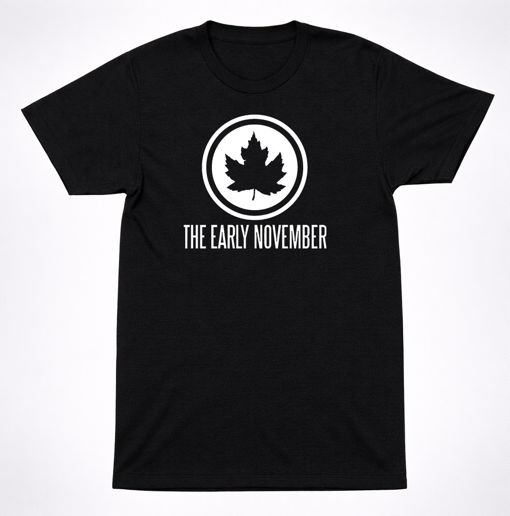 The Early November Maple Leaf Logo T-Shirt Emo Indie Rock Early 2000s Tee