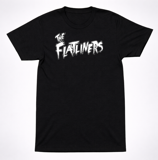 The Flatliners Logo T-Shirt – Classic Punk Rock Band Tee Black