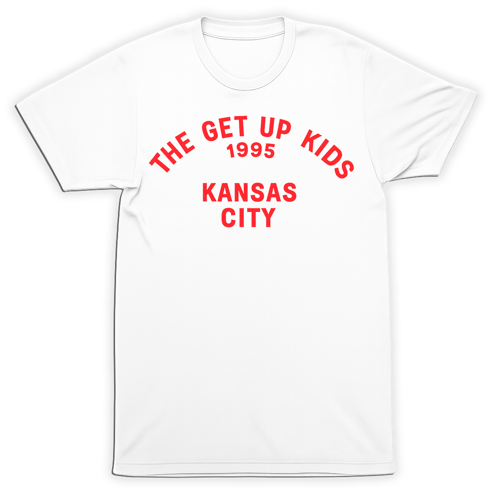 The Get Up Kids Kansas City 95' T Shirt 1995 Midwest Emo Punk Milo Unisex Tee