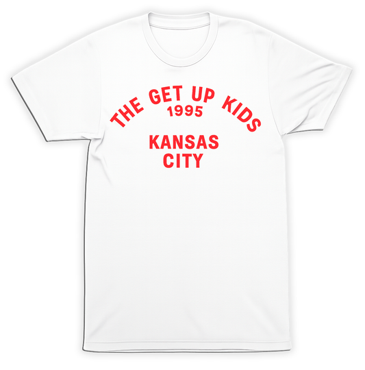 The Get Up Kids Kansas City 95' T Shirt 1995 Midwest Emo Punk Milo Unisex Tee