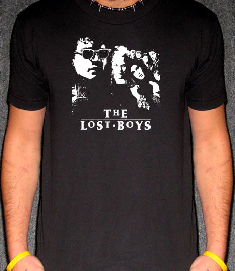 THE LOST BOYS horror vampire teen movie retro BW SHIRT