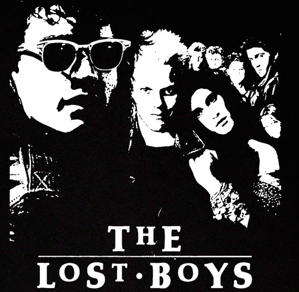 THE LOST BOYS horror vampire teen movie retro BW SHIRT