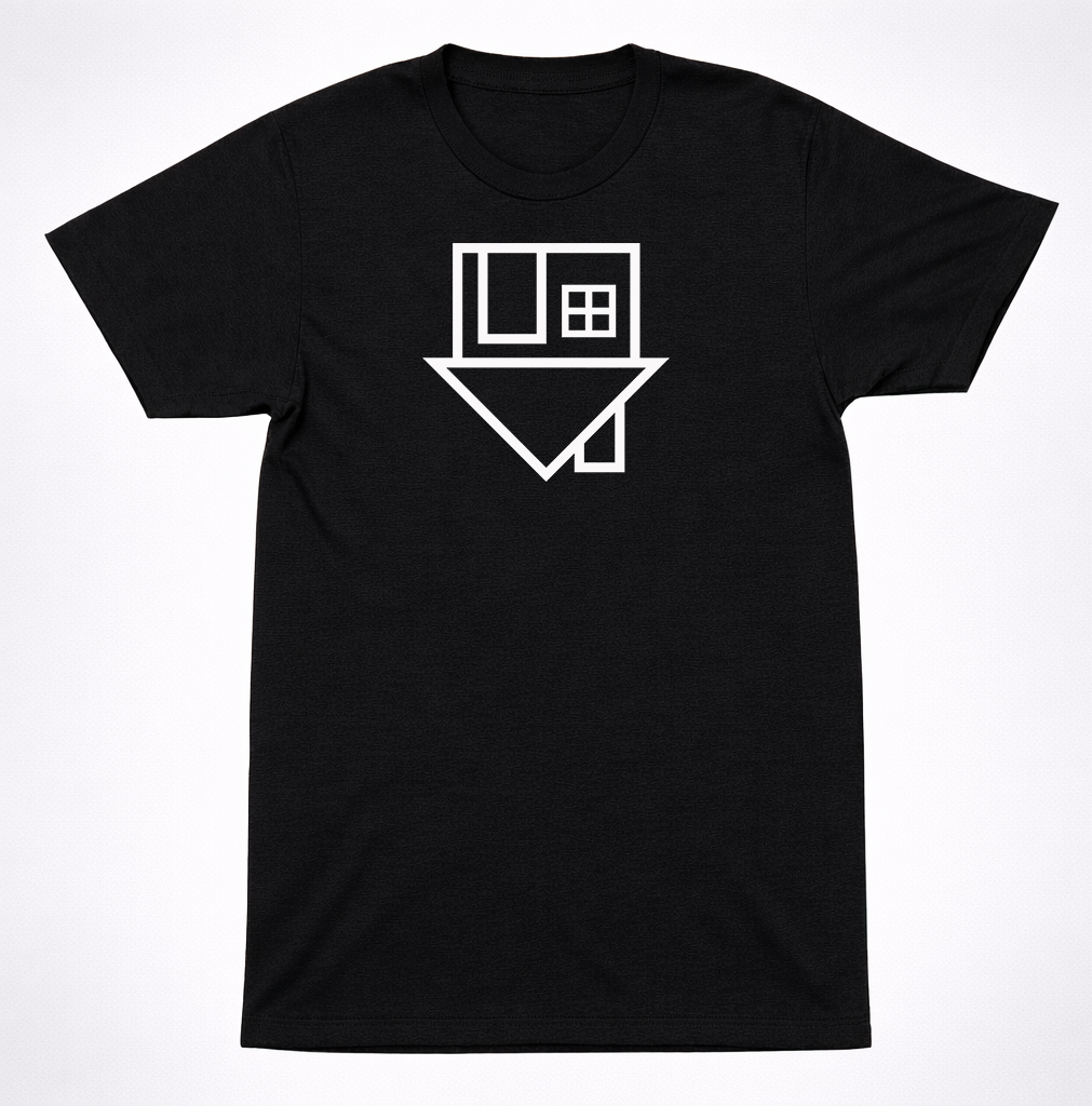 The Neighbourhood House Logo T-Shirt Alternative Indie Rock Band Black Tee