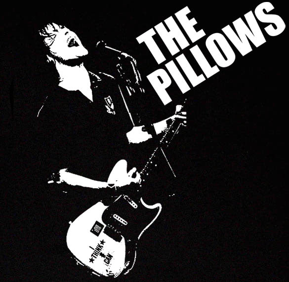 THE PILLOWS LEAD SINGER band jrock japanese BW SHIRT