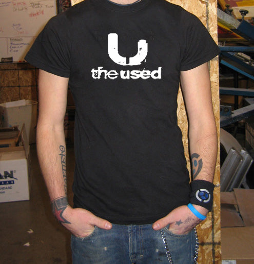 THE USED band concert emo screamo lies liars BW SHIRT