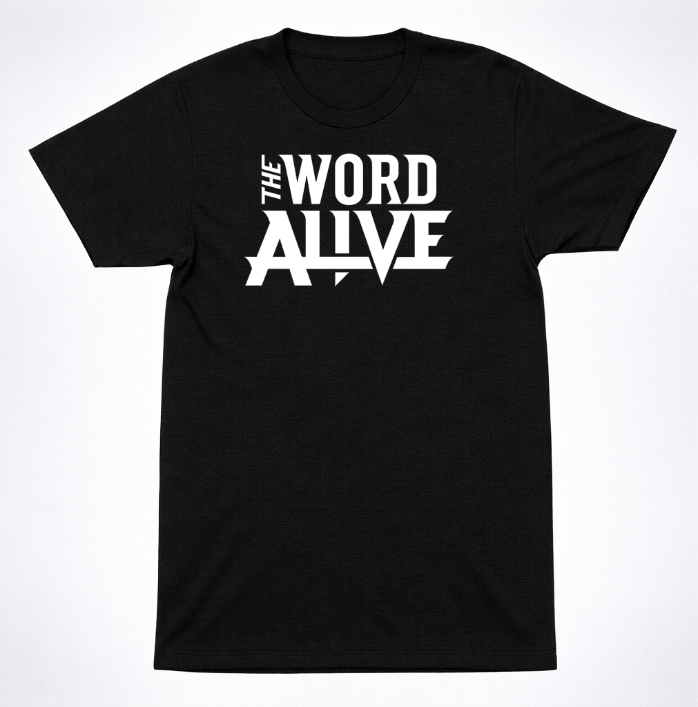 The Word Alive Logo T-Shirt – Hard Rock Metal Metalcore Band Tee Black