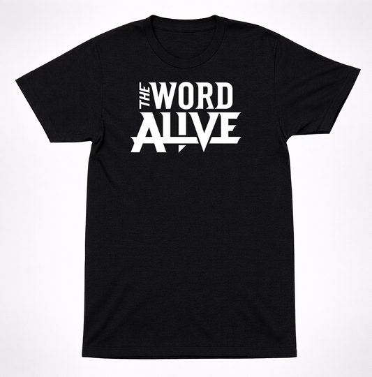 The Word Alive Logo T-Shirt – Hard Rock Metal Metalcore Band Tee Black