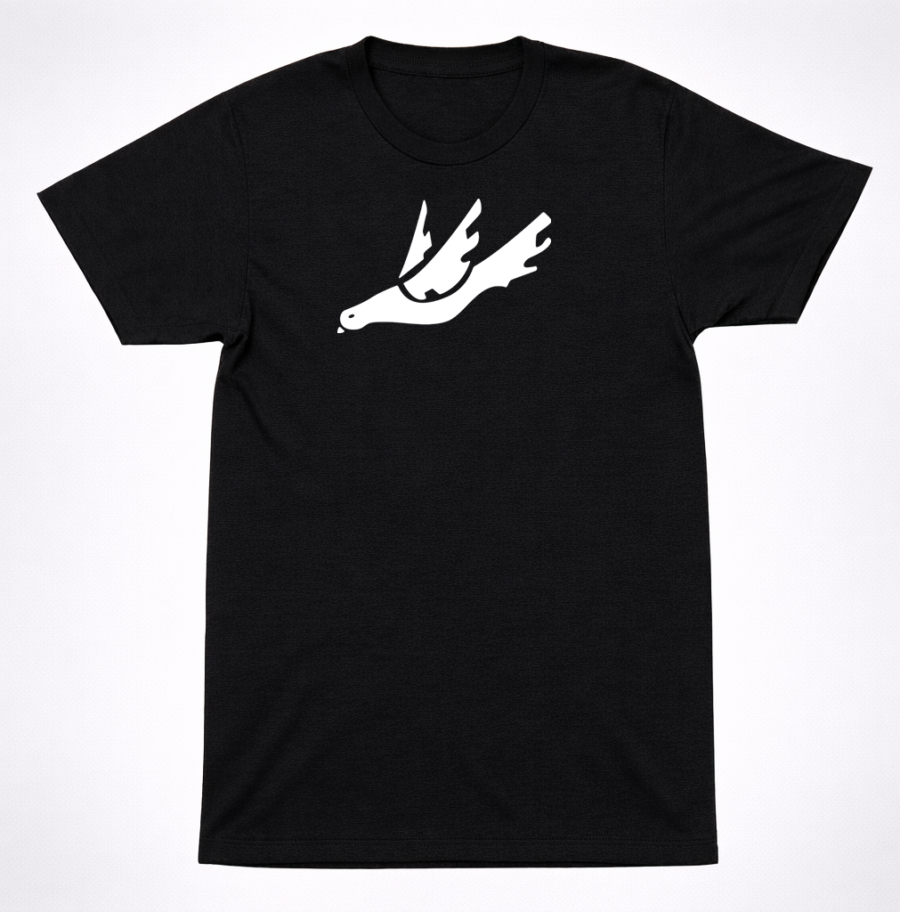 Thursday White Solo Dove Logo Bird Post-Hardcore Emo Band Retro T-Shirt