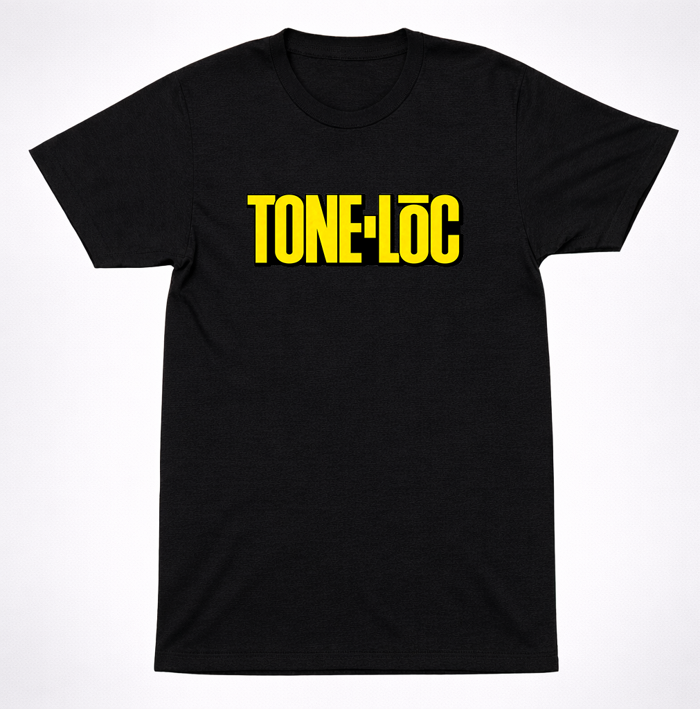 Tone Lōc Logo Shirt Classic Hip Hop Rap Legend Funky Cold Medina Tee