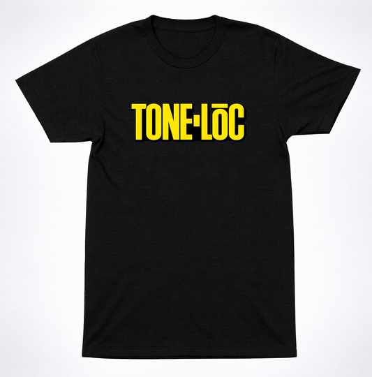 Tone Lōc Logo Shirt Classic Hip Hop Rap Legend Funky Cold Medina Tee
