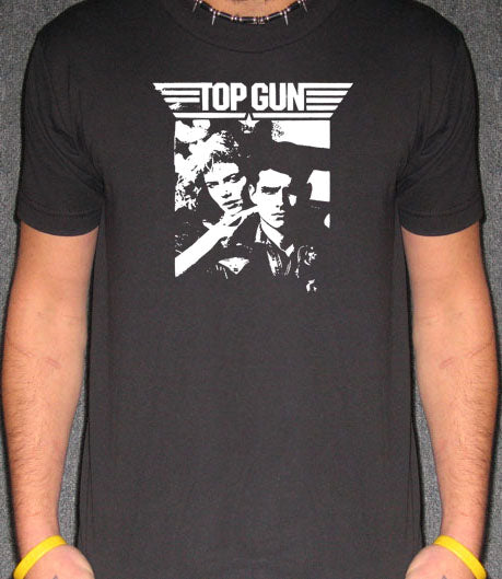 TOP GUN plane airplane flight pilot retro film BW SHIRT