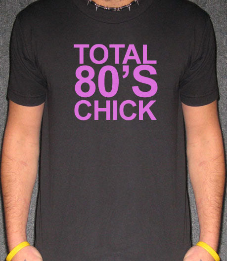 TOTAL 80'S CHICK hipster fashion emo new wave BP SHIRT