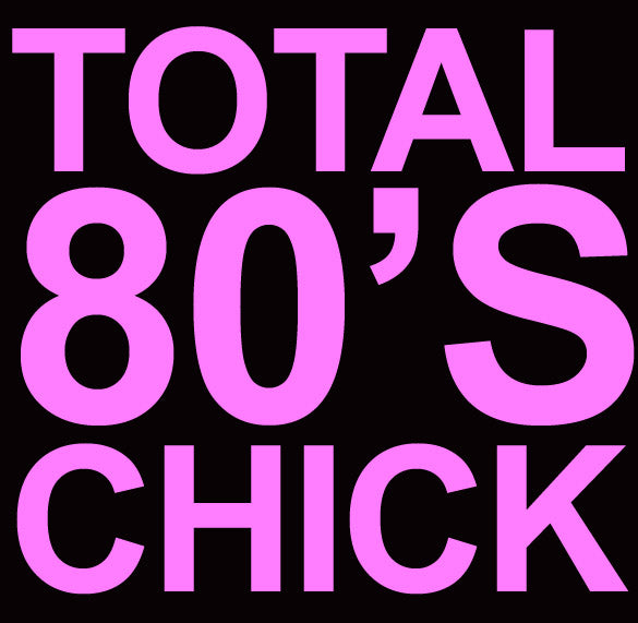 TOTAL 80'S CHICK hipster fashion emo new wave BP SHIRT