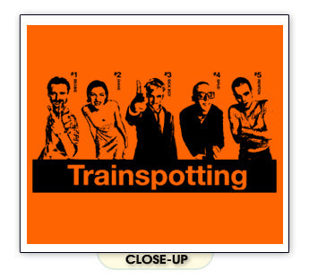 TRAINSPOTTING CAST drugs movie cult classic OB SHIRT