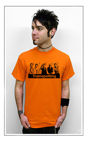 TRAINSPOTTING CAST drugs movie cult classic OB SHIRT