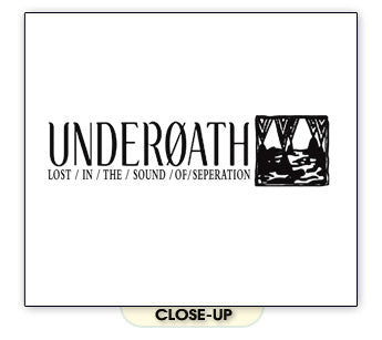 UNDEROATH LOST IN THE SOUND emo screamo metal WB SHIRT