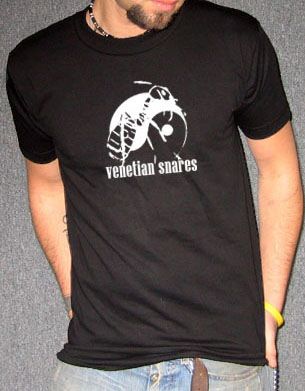 VENETIAN SNARES YING YANG BEES electronic dj BW SHIRT