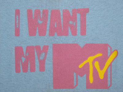 I Want My MTV" T-Shirt – Retro Vintage 80s Music Video Classic Tee