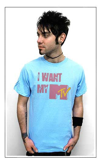 I WANT MY MTV retro vintage music video rare LB2C SHIRT