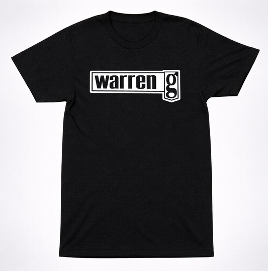 Warren G Classic Logo Shirt West Coast Hip Hop Rap Legend Graphic Tee SHIRT