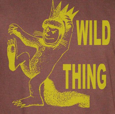 WILD THING childrens novel retro vintage book BRY SHIRT