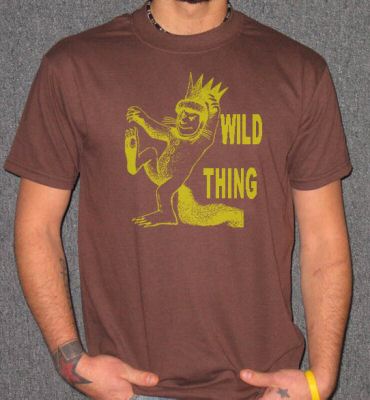 WILD THING childrens novel retro vintage book BRY SHIRT