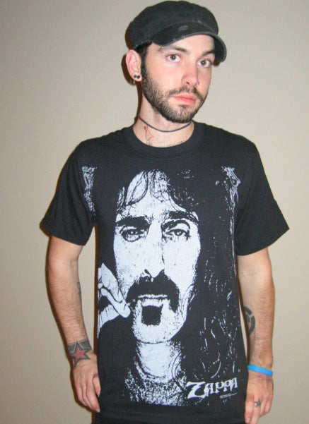 FRANK ZAPPA music retro vintage rock freak out BW SHIRT